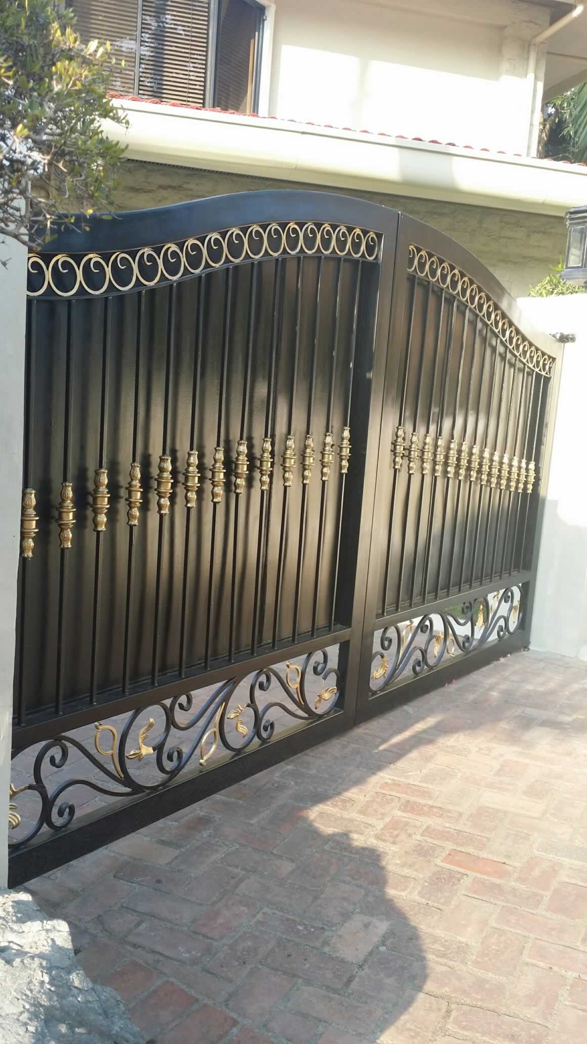 Wought Iron Entrance Gate, Pedestrian Gate.