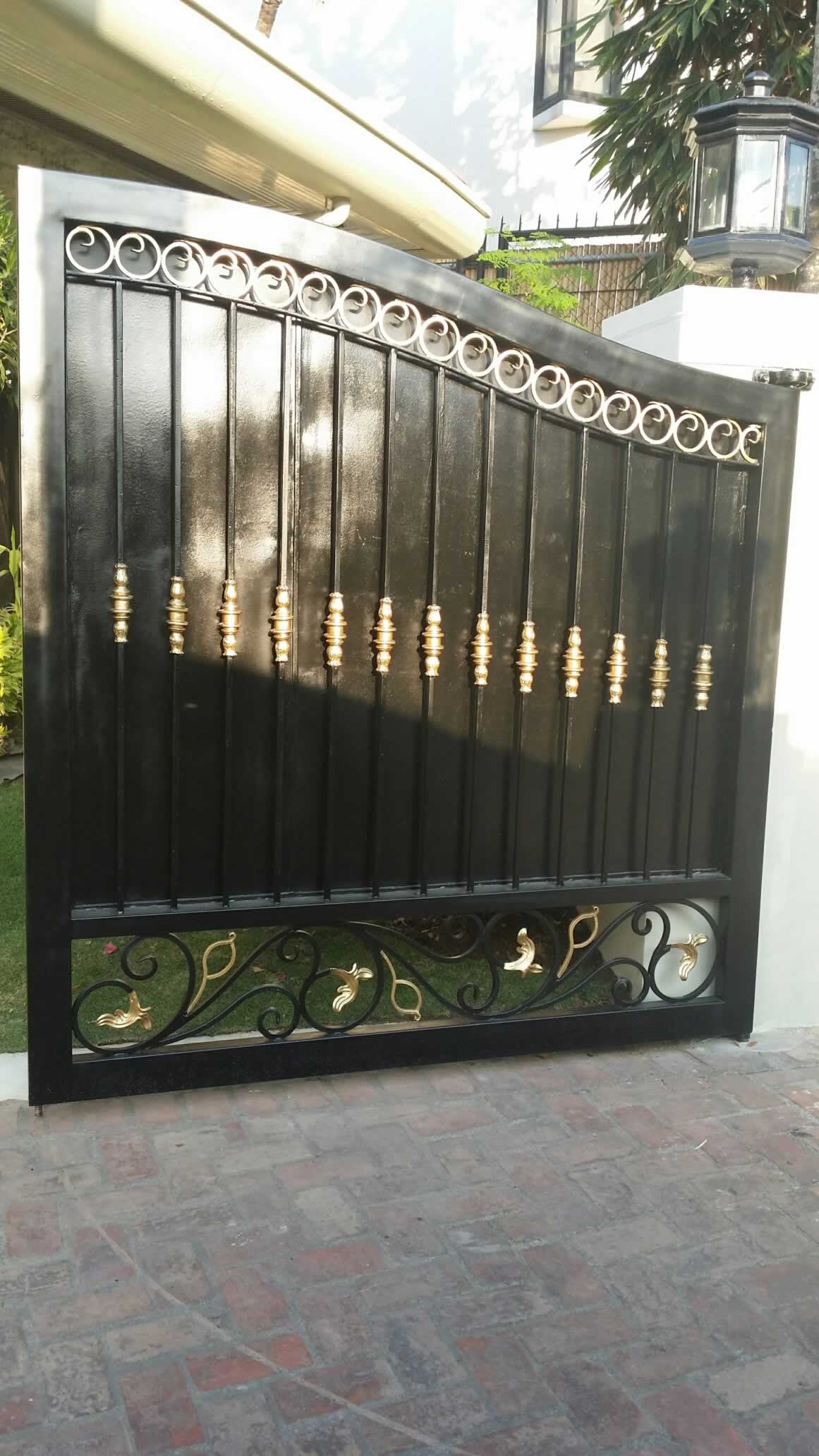 Wought Iron Entrance Gate, Pedestrian Gate.