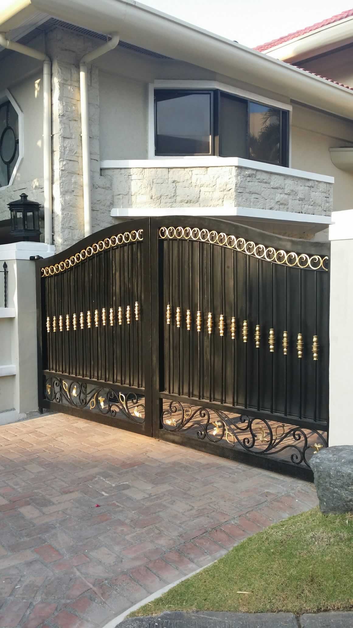 Wought Iron Entrance Gate, Pedestrian Gate.