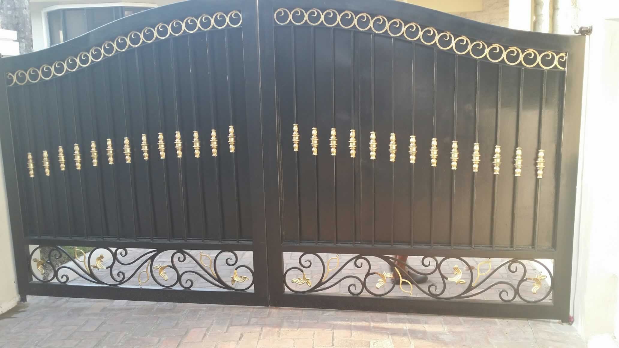 Wought Iron Entrance Gate, Pedestrian Gate.