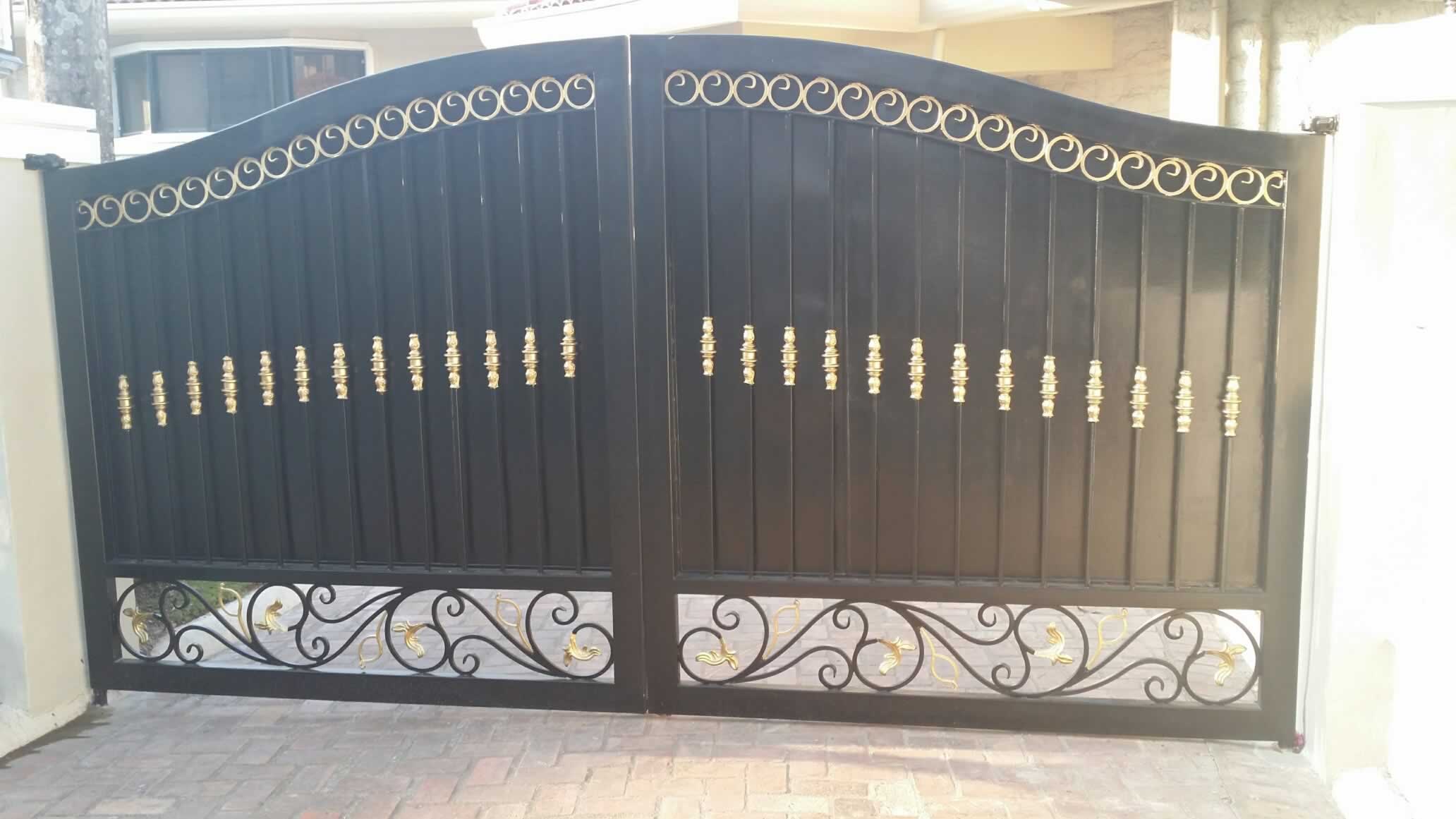 Wought Iron Entrance Gate, Pedestrian Gate.