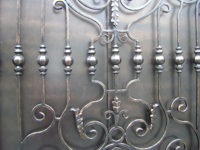 Entrance Gate in Antique Copper Finish