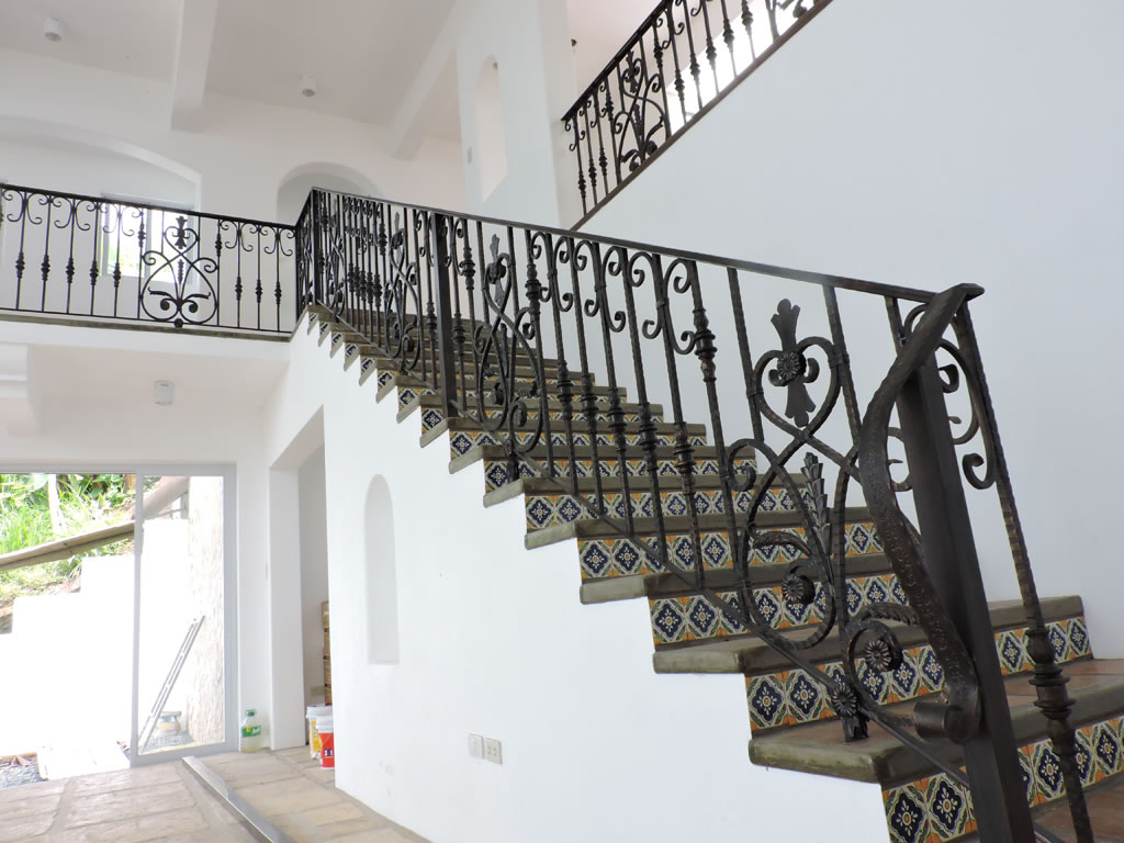 Wought Iron Stair Railing, Balcony Railing, Door Grills, Main Door Grills.