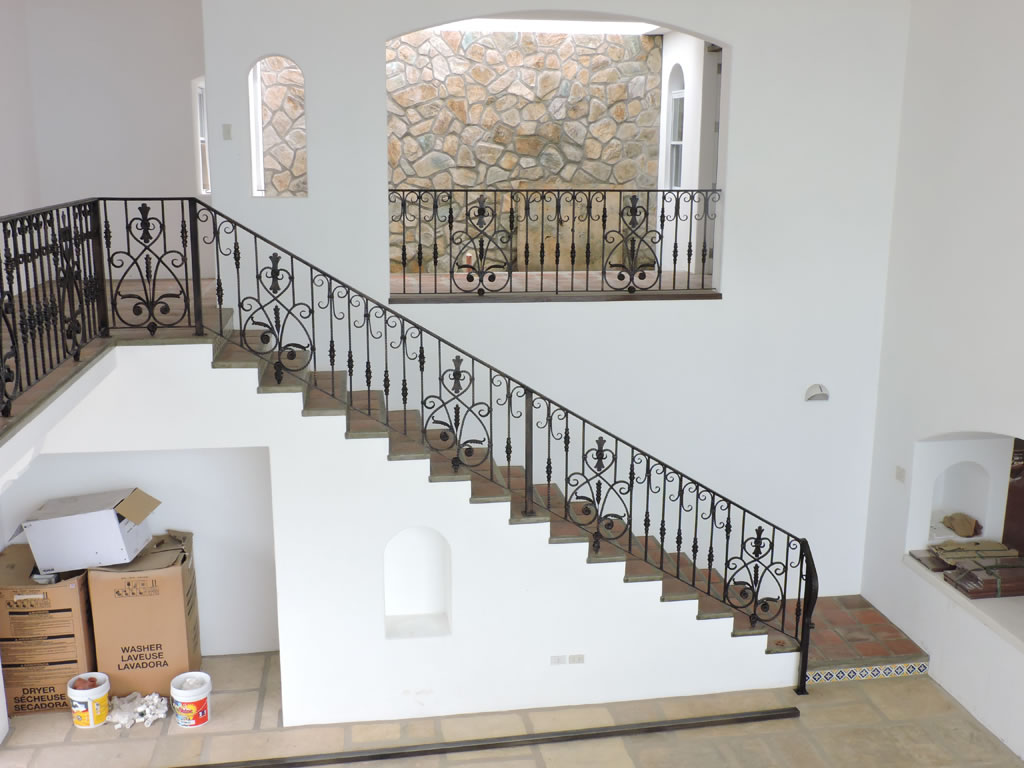 Wought Iron Stair Railing, Balcony Railing, Door Grills, Main Door Grills.