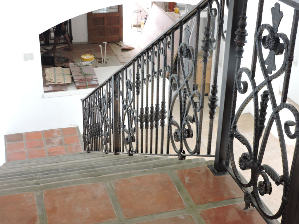 Wought Iron Stair Railing, Balcony Railing, Door Grills, Main Door Grills.