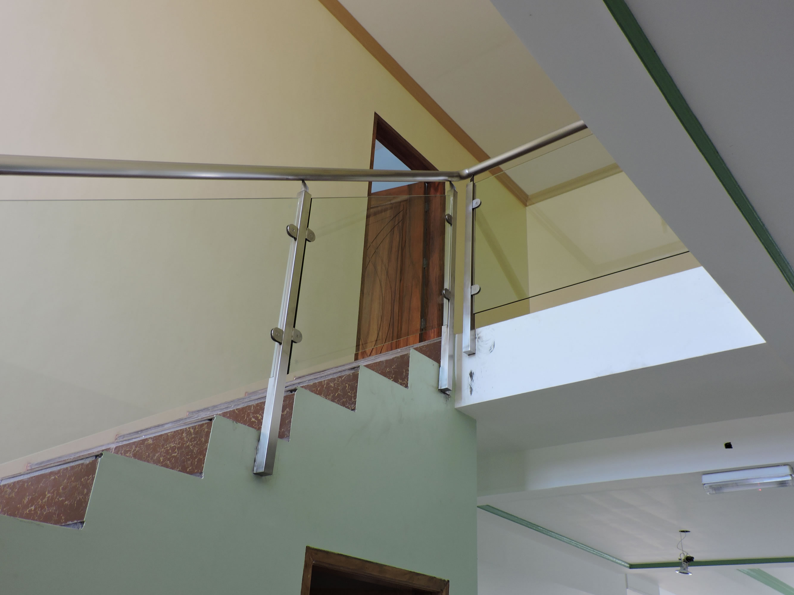 Glass Stair Railing Bicol Albay Philippines