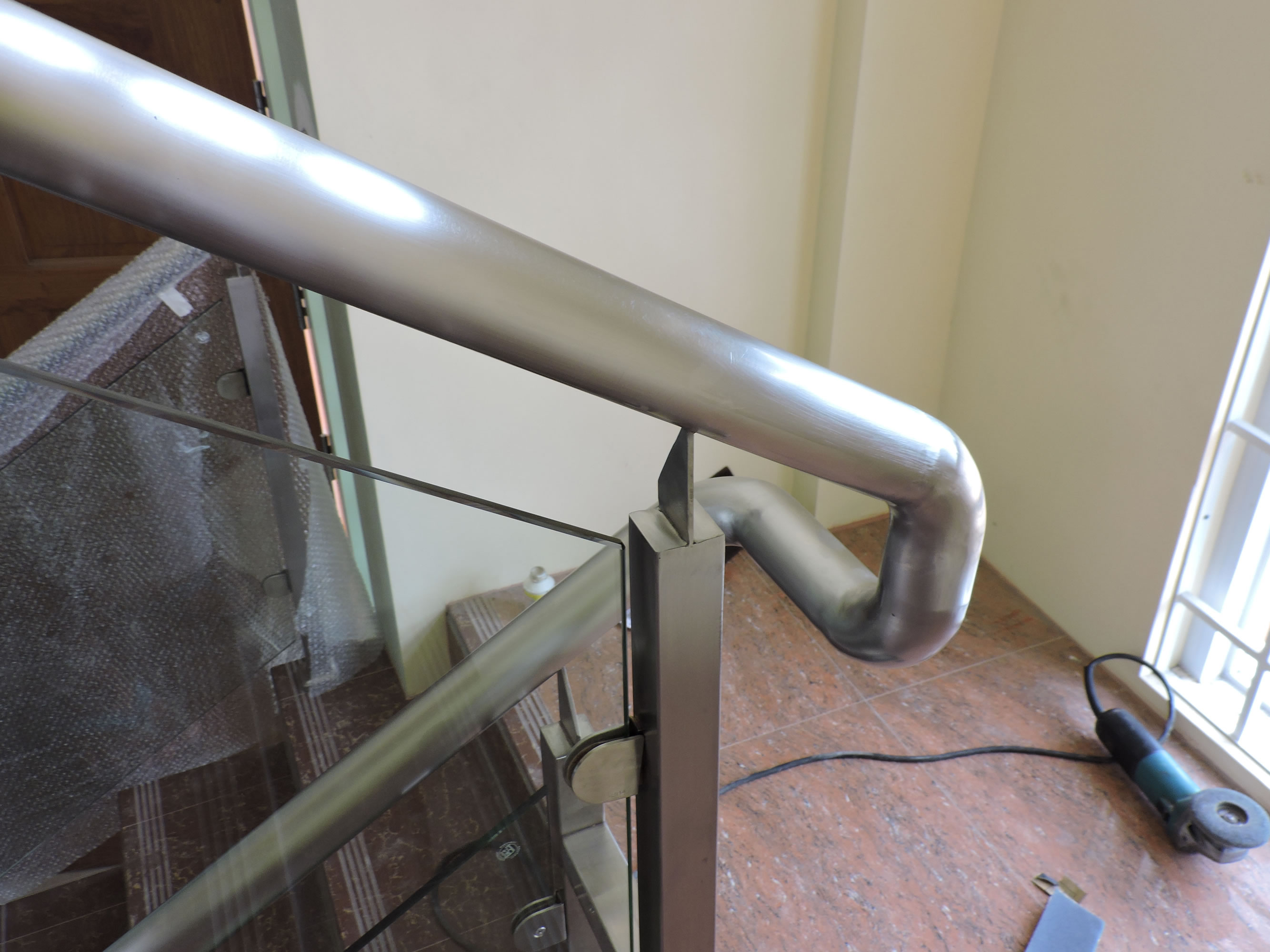 Glass Stair Railing Bicol Albay Philippines