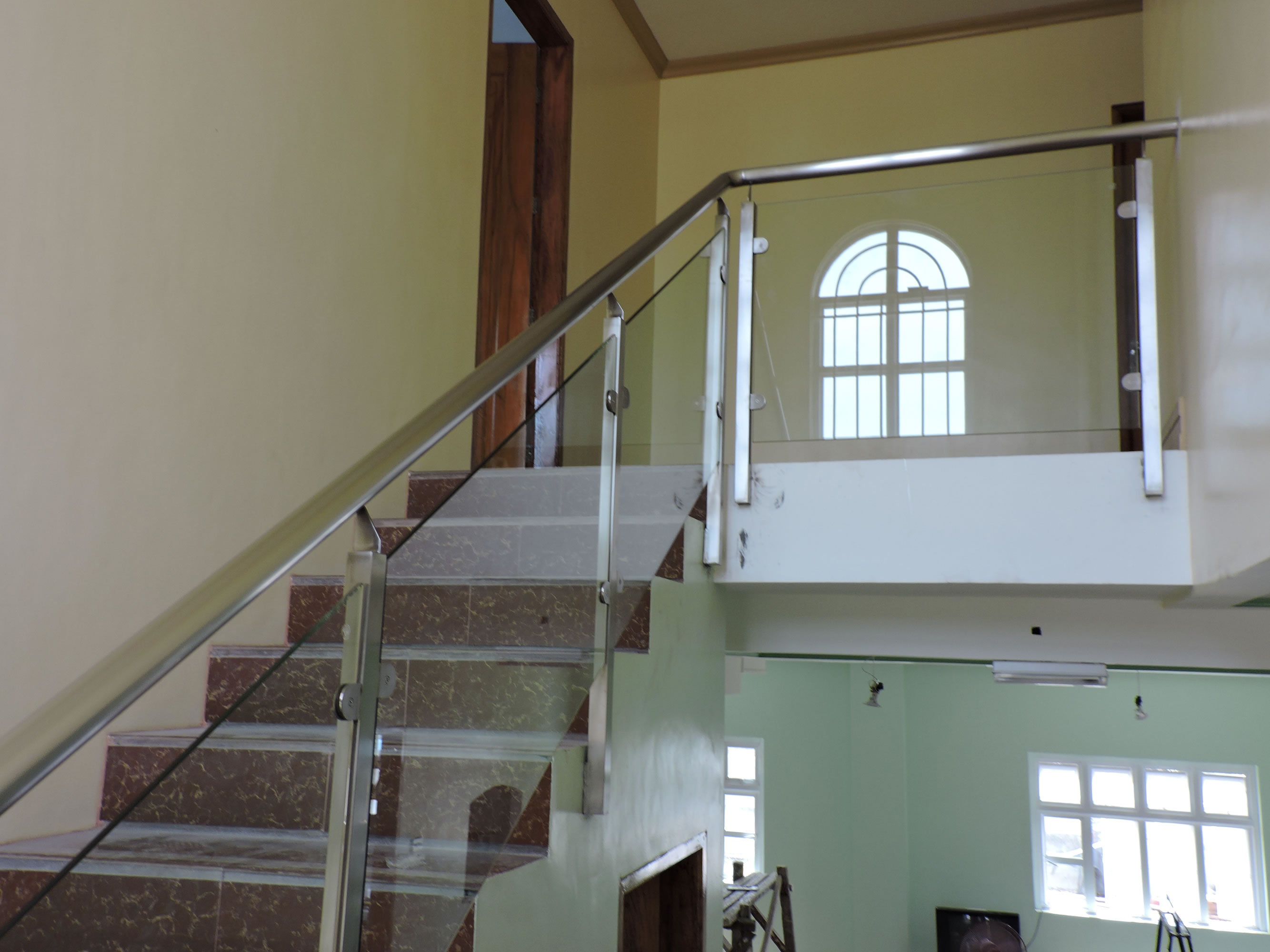 Glass Stair Railing Bicol Albay Philippines