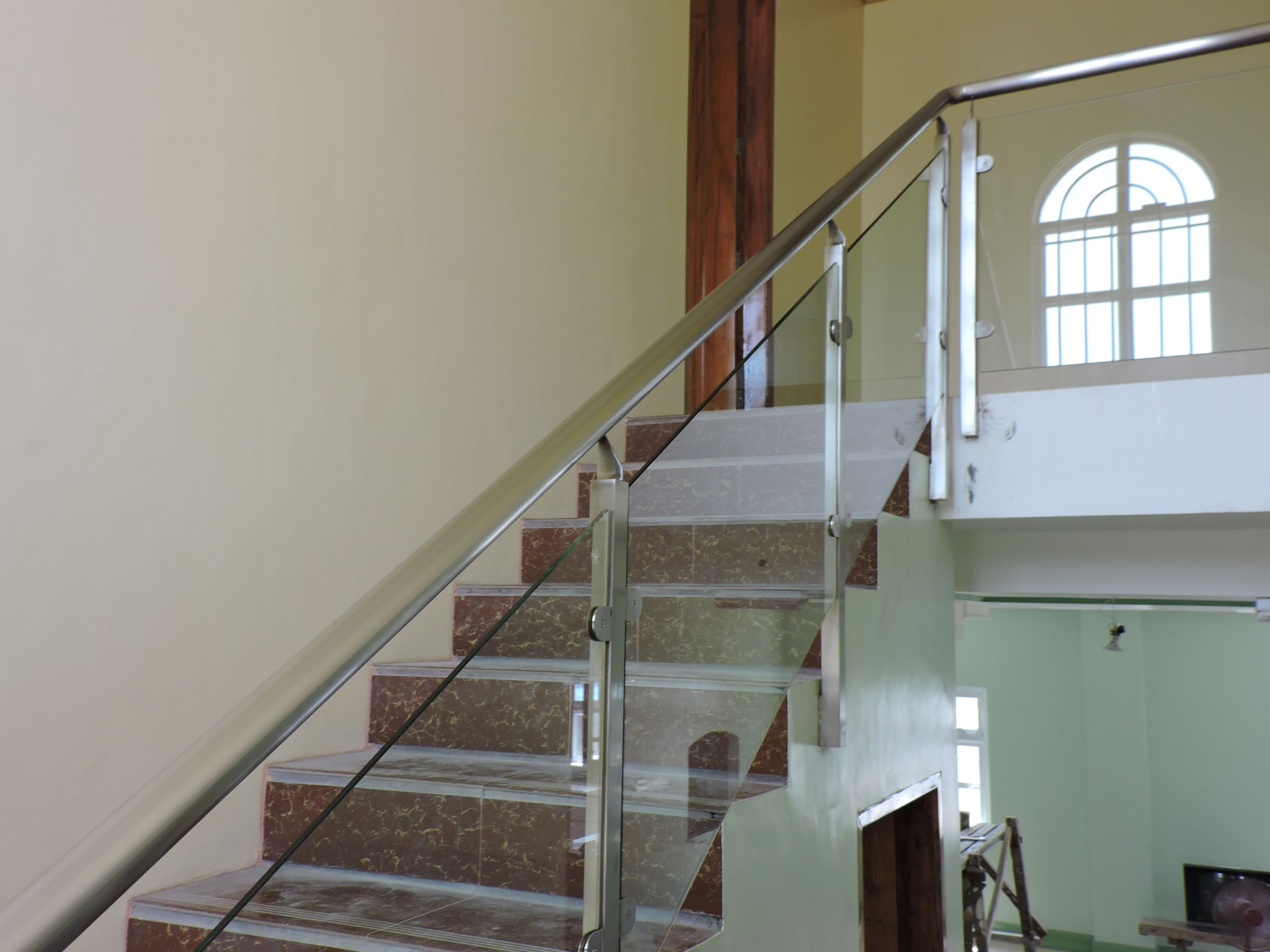 Glass Stair Railing Bicol Albay Philippines