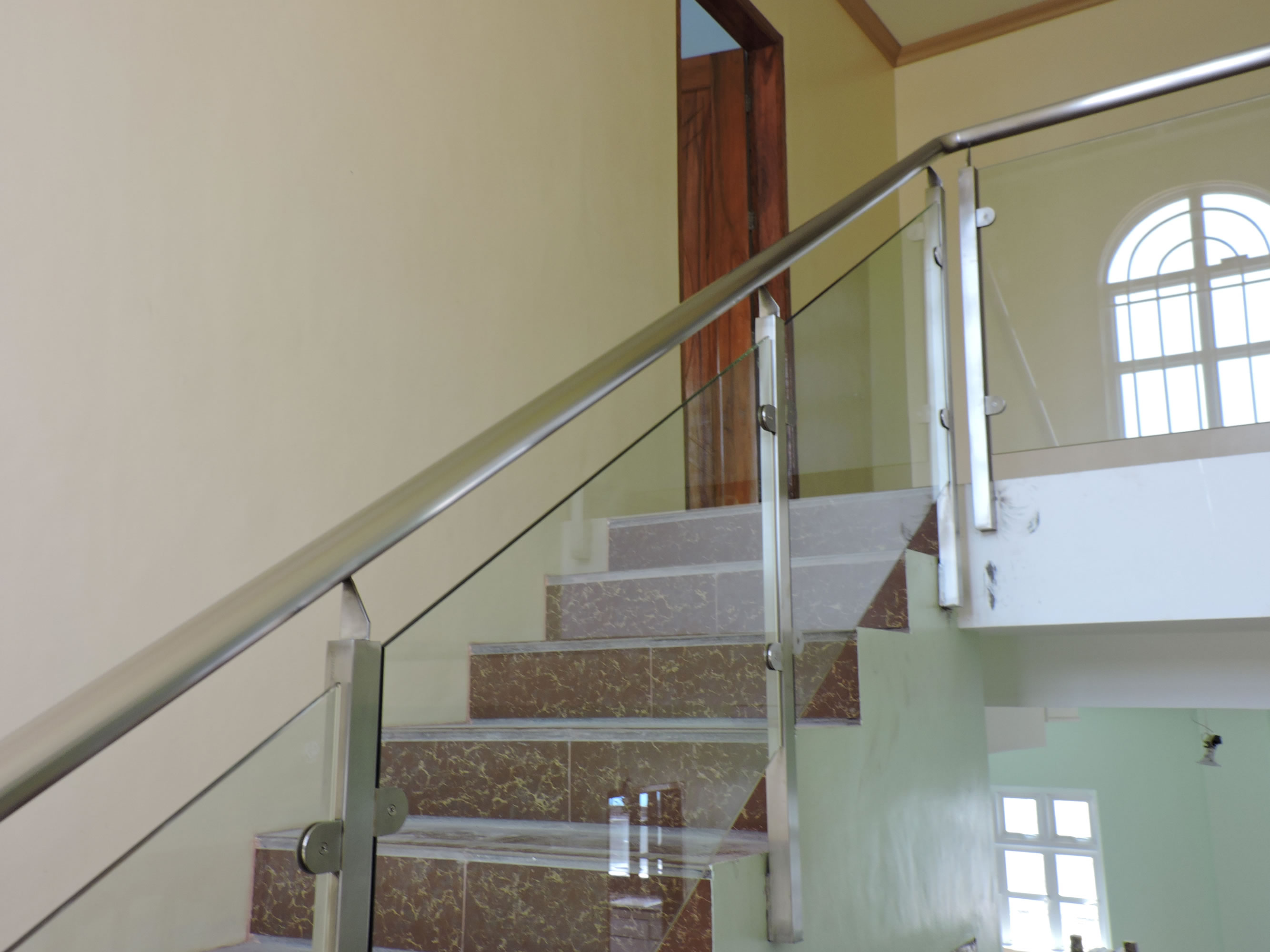 Glass Stair Railing Bicol Albay Philippines