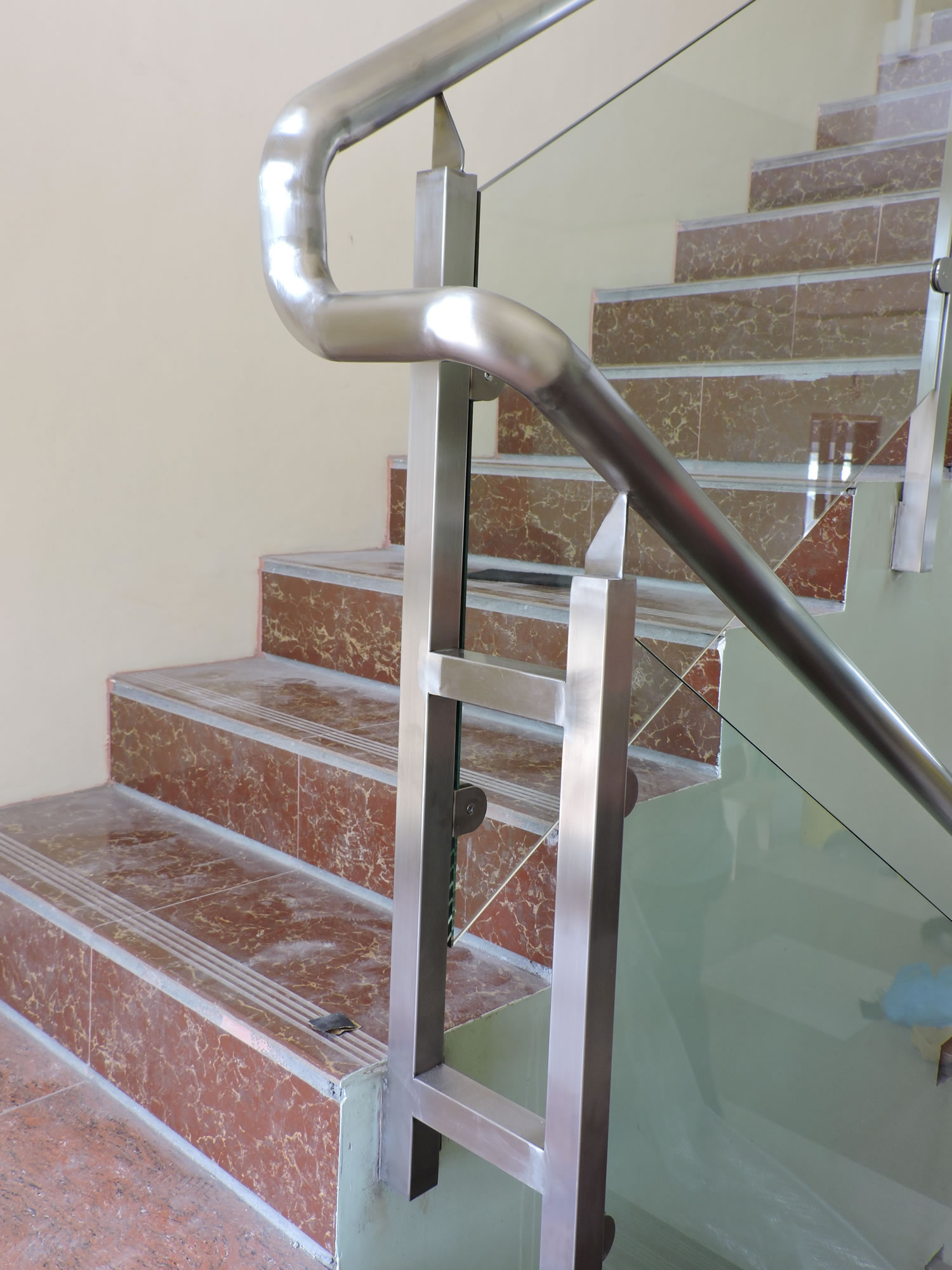 Glass Stair Railing Bicol Albay Philippines