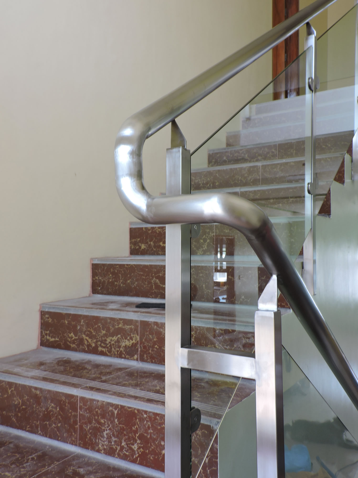 Glass Stair Railing Bicol Albay Philippines