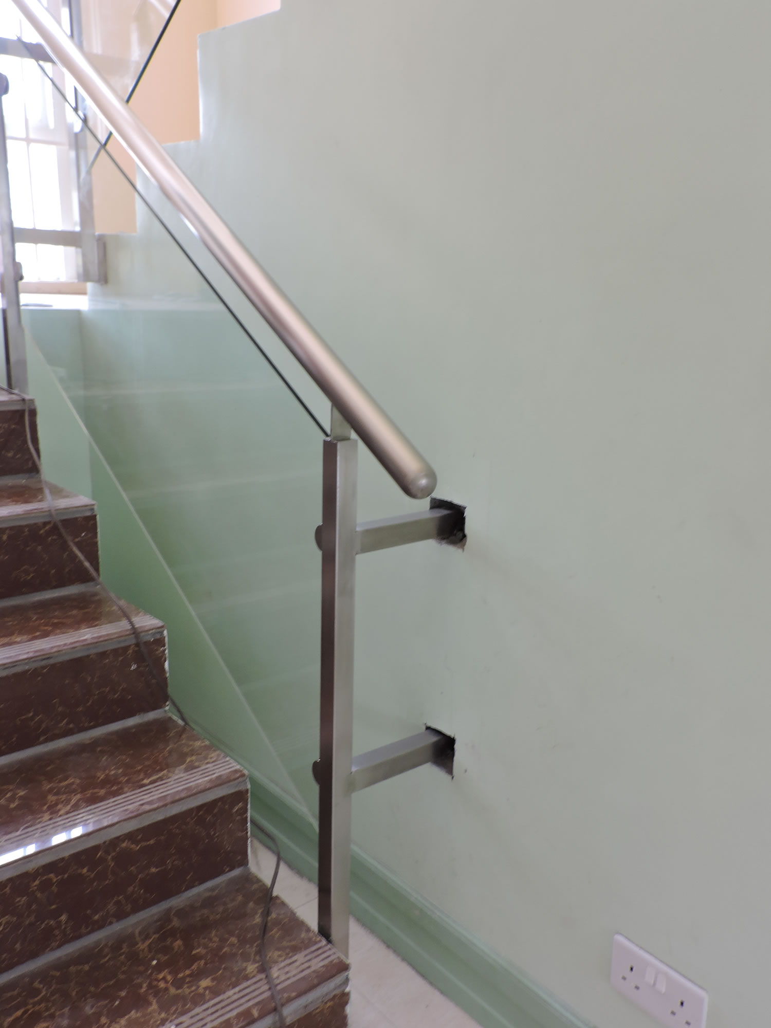 Glass Stair Railing Bicol Albay Philippines