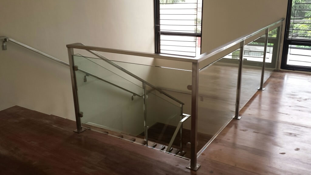 Glass Stair Railing And Balcony Railing Supplier in the Philippines