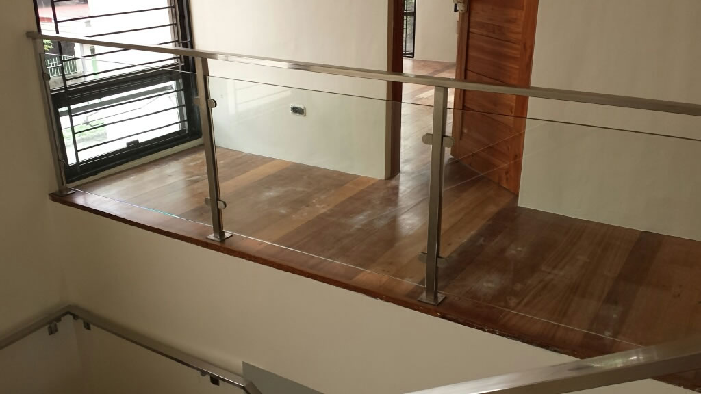 Glass Stair Railing And Balcony Railing Supplier in the Philippines