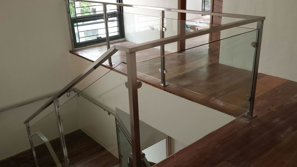 Glass Stair Railing And Balcony Railing Supplier in the Philippines