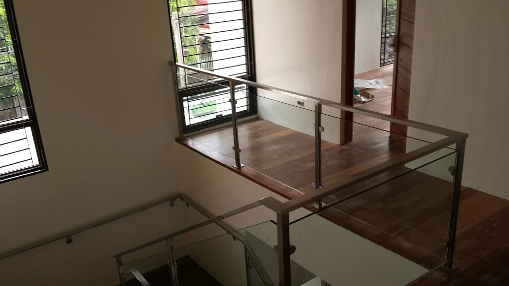 Glass Stair Railing And Balcony Railing Supplier in the Philippines