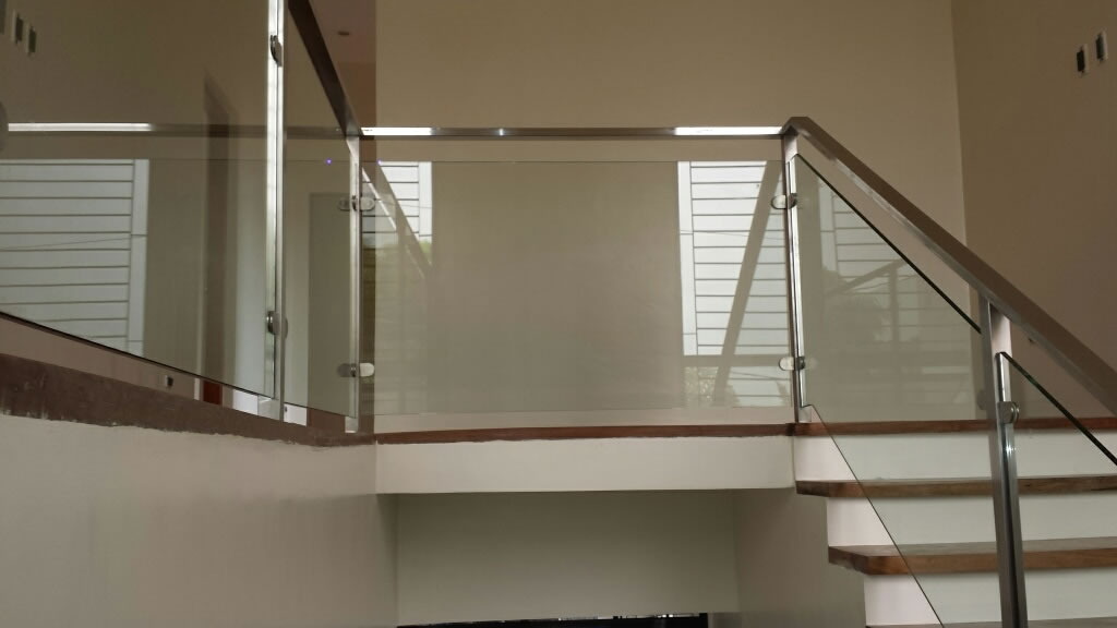 Glass Stair Railing And Balcony Railing Supplier in the Philippines