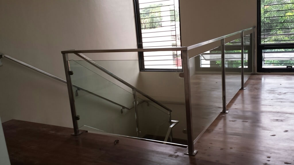 Glass Stair Railing And Balcony Railing Supplier in the Philippines