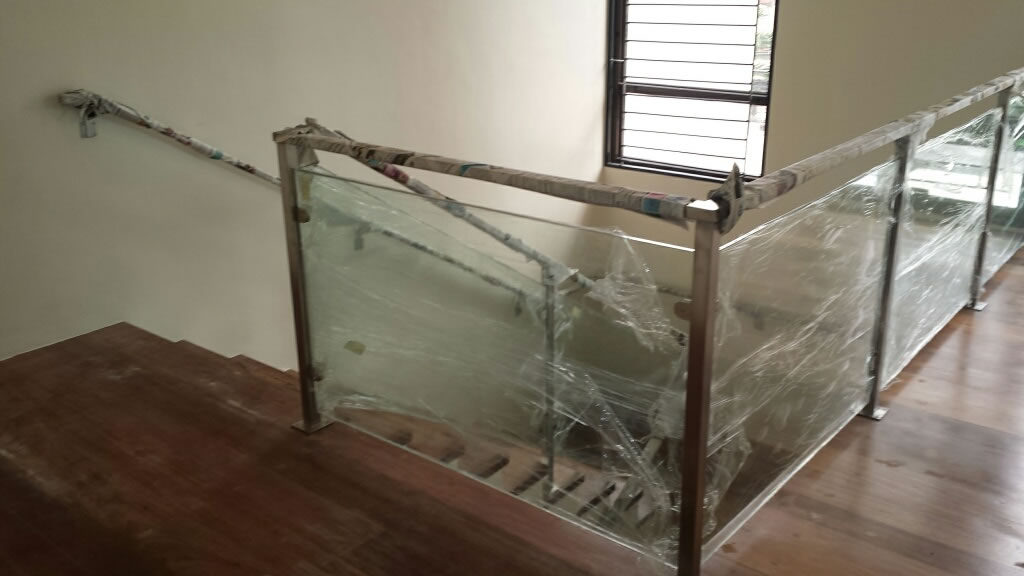 Glass Stair Railing And Balcony Railing Supplier in the Philippines