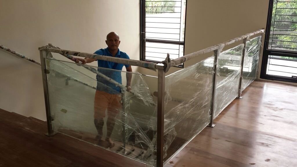 Glass Stair Railing And Balcony Railing Supplier in the Philippines