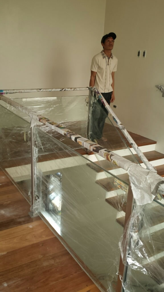 Glass Stair Railing And Balcony Railing Supplier in the Philippines