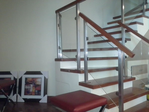 Stair Glass Clear Tempered