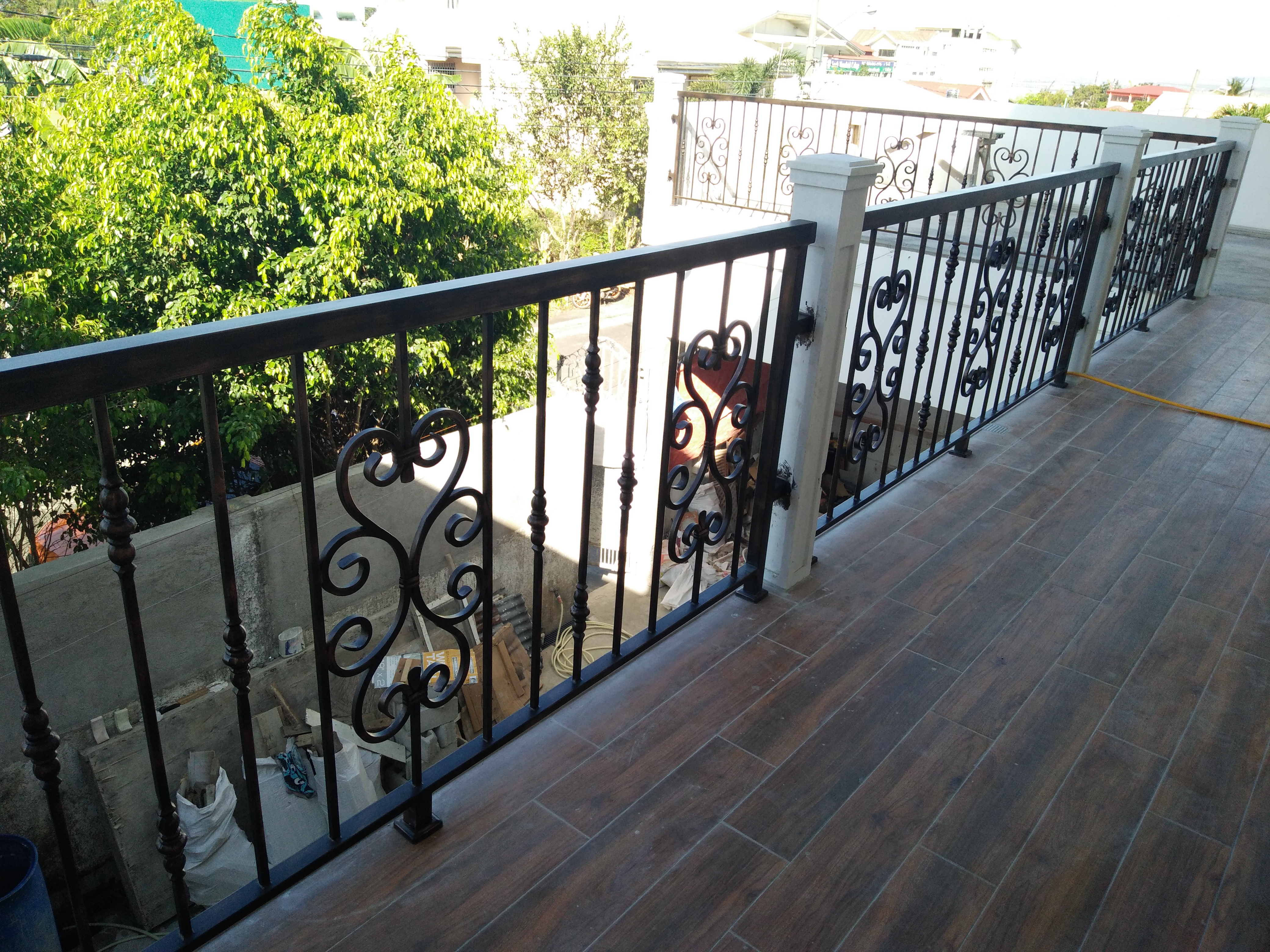 Wrought Iron Balcony Railing
