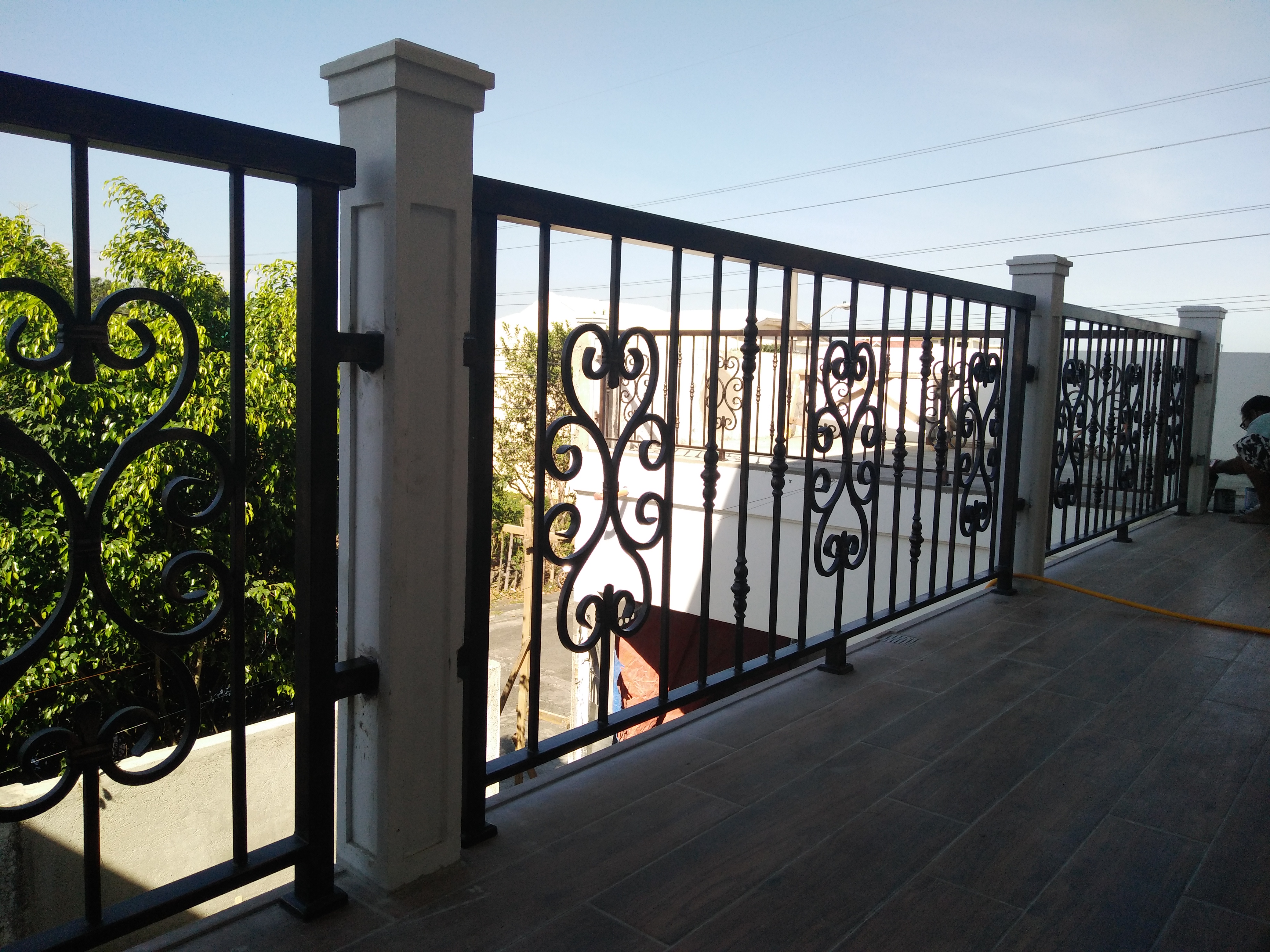 Wrought Iron Balcony Railing