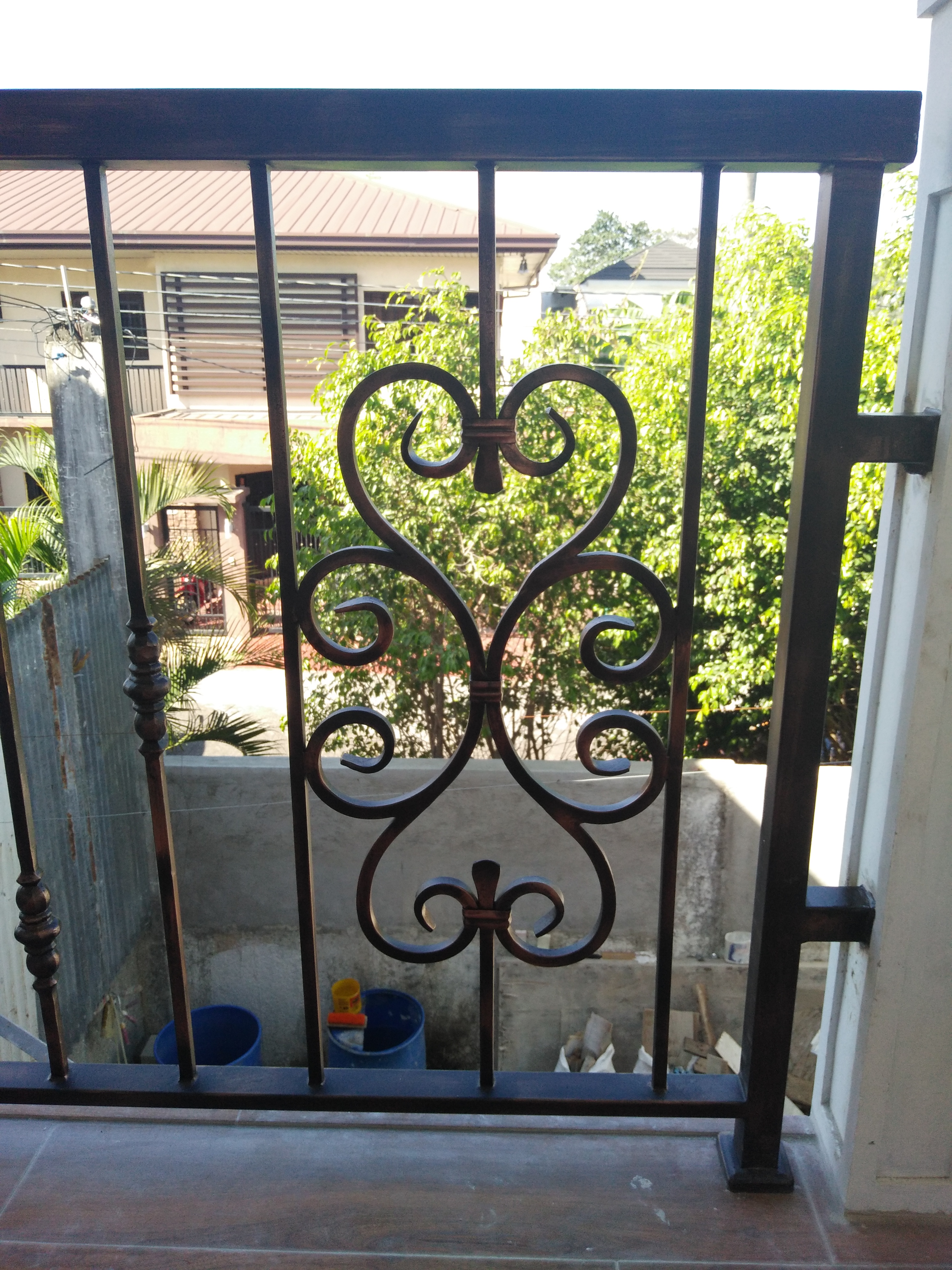 Wrought Iron Balcony Railing