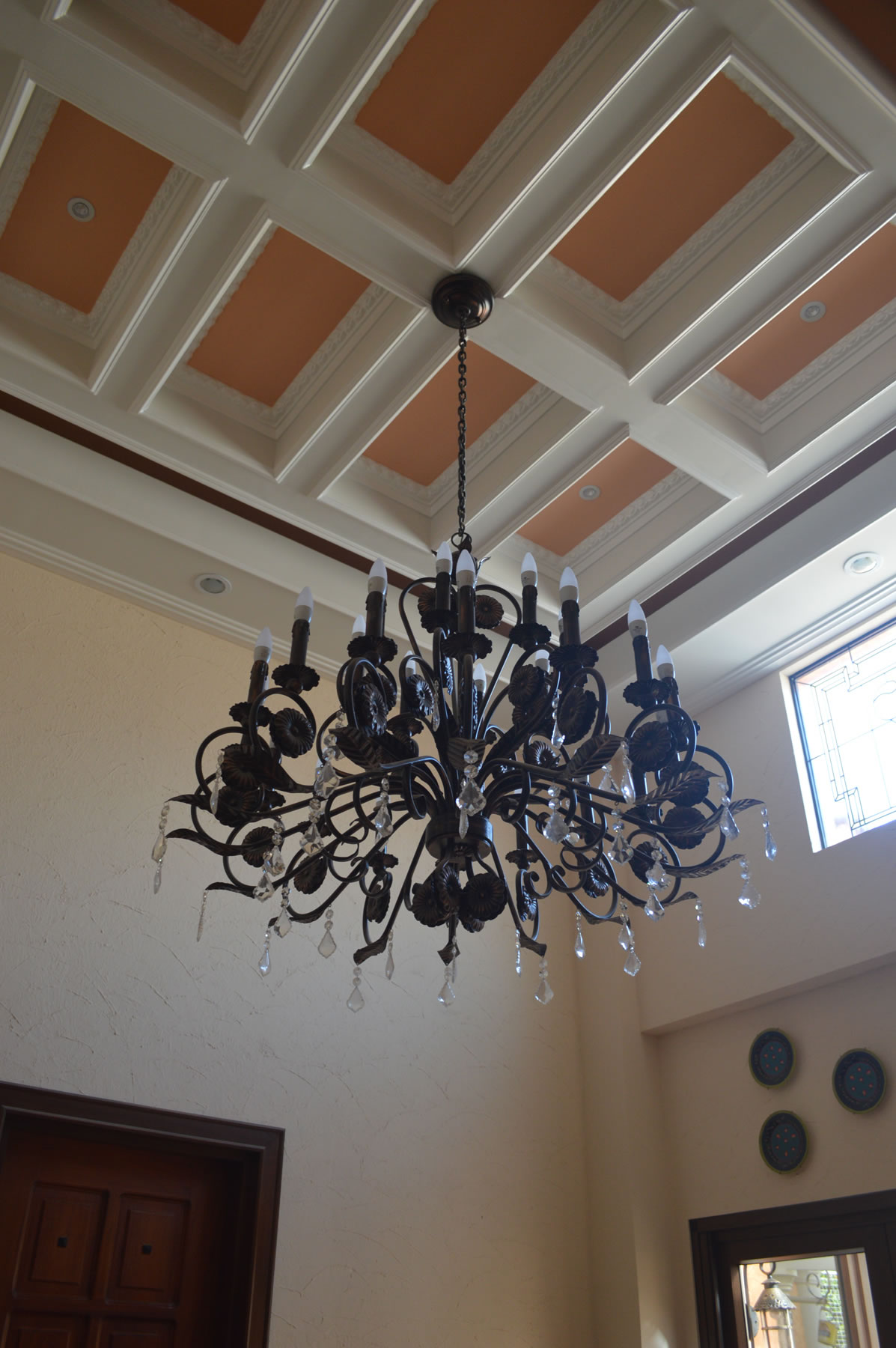 Candle Light Chandelier | Cavitetrail, Glass Railings ...