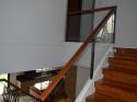 Glass Railing Wrought Iron Frame