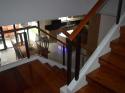 Glass Railing Wrought Iron Frame