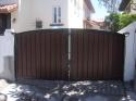 Steel and Wood Gate